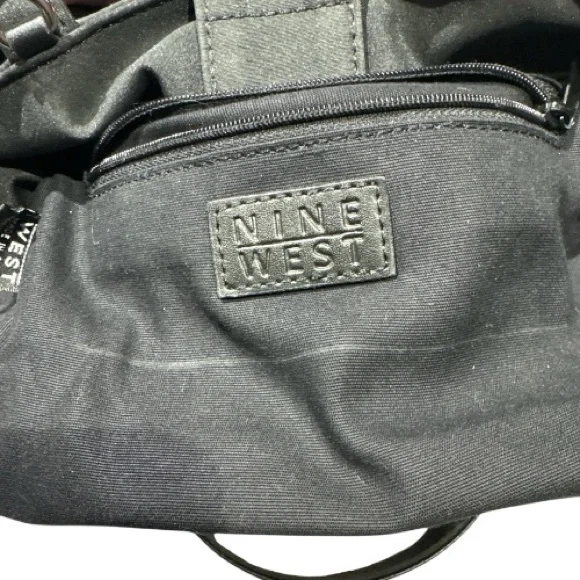 Nine West Genuine Leather & Nylon Mini Purse - Picture 9 of 10